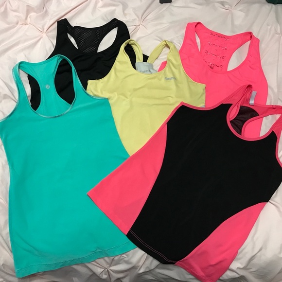 lululemon athletica Tops - ** WORKOUT TANK BUNDLE **Lululemon, Reebok, Etc.